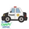 Police Car Applique Design