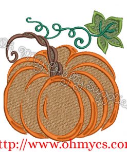 Another Pumpkin 4U Embroidery Design