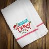 Santa Baby 2020 Embroidery Design
