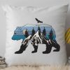 Scenic Bear Embroidery Design