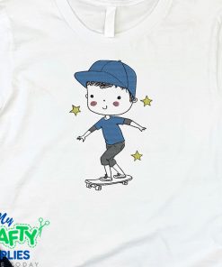 Skate Board Boy Embroidery Design