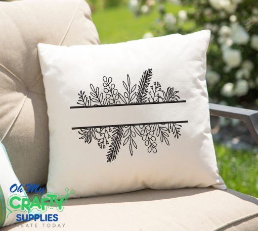 Split Floral 2021 Embroidery Design