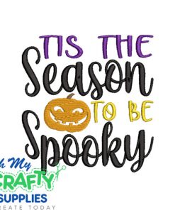 Spooky Season 2021 Embroidery Design