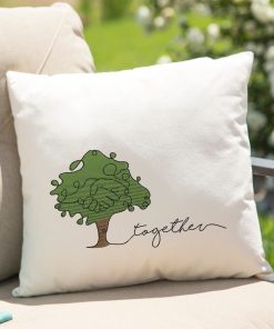 Together Tree Embroidery Design