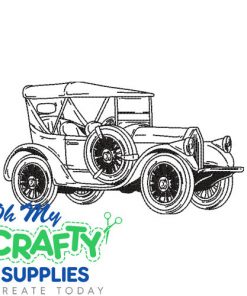 Vintage Car 12822 Embroidery Design