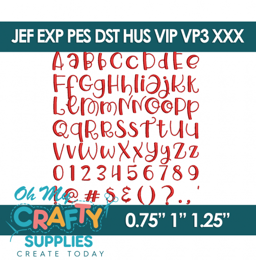Twist & Stitch Embroidery Font (BX Included)(Mashup) - Image 2