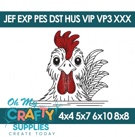 Homestead Herald Embroidery Design
