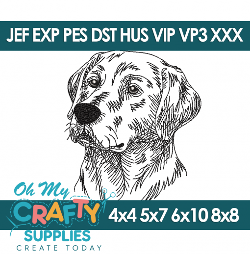 Sketch Lab 92 Embroidery Design (Fetch)